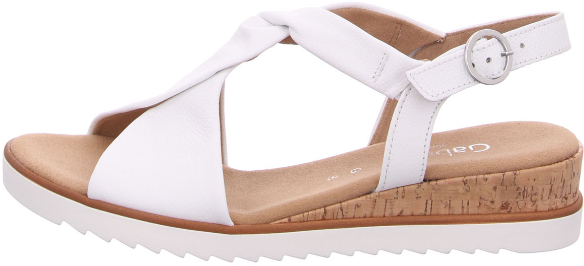 Gabor Comfort Sandale Weiß